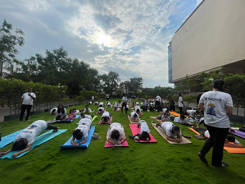 Celebrate International Yoga Day at VR Nagpur!